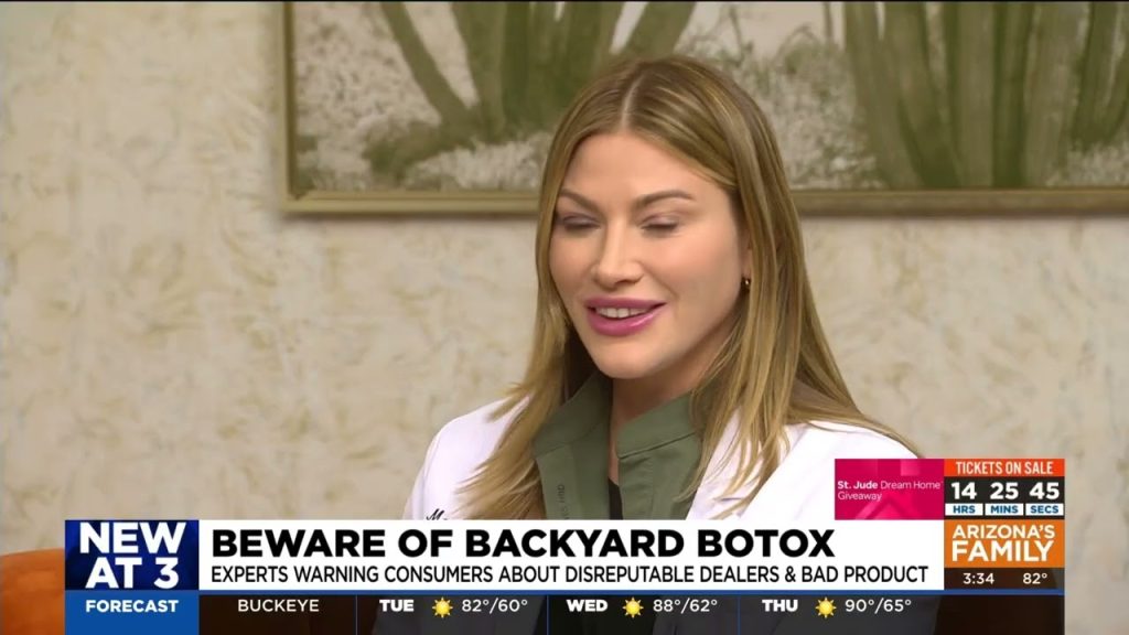 Marissa on 3TV discussing Backyard Botox